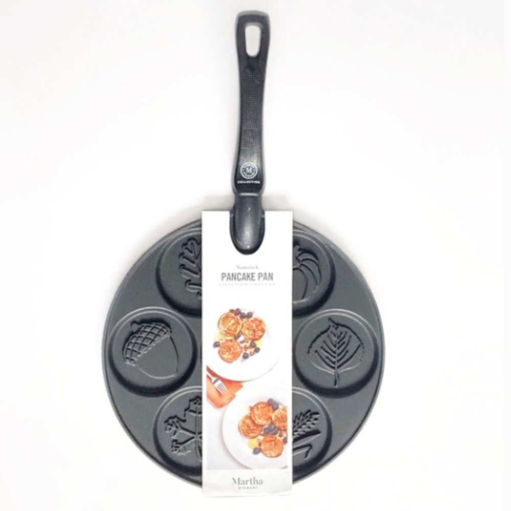 Martha Stewart Collection Leaf Pancake Pan, Created for Macy's